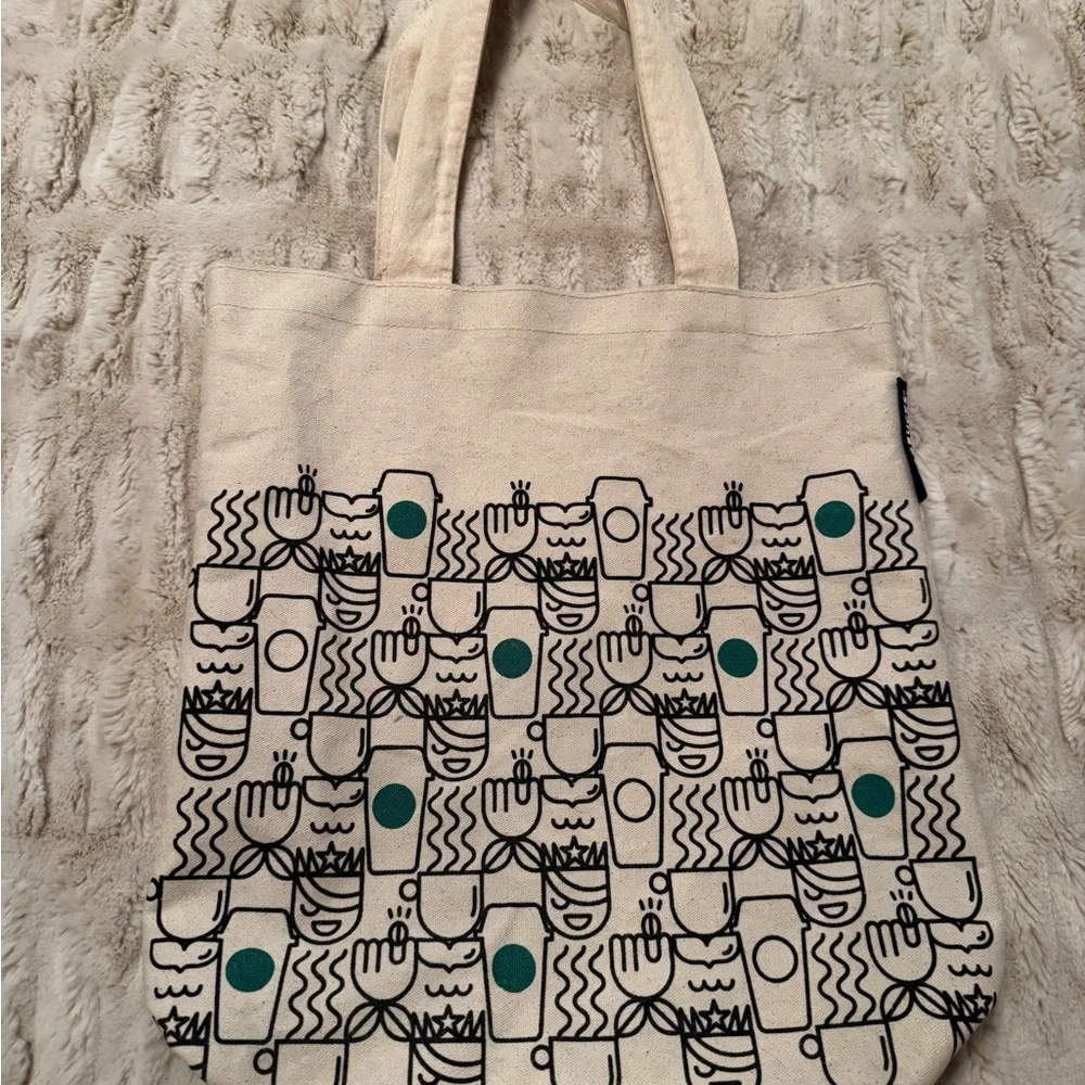 Starbucks Canvas Tote Bag - Picture 8 of 9